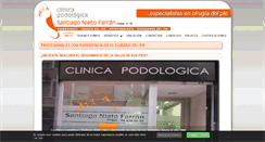 Desktop Screenshot of podologosantiagonieto.com
